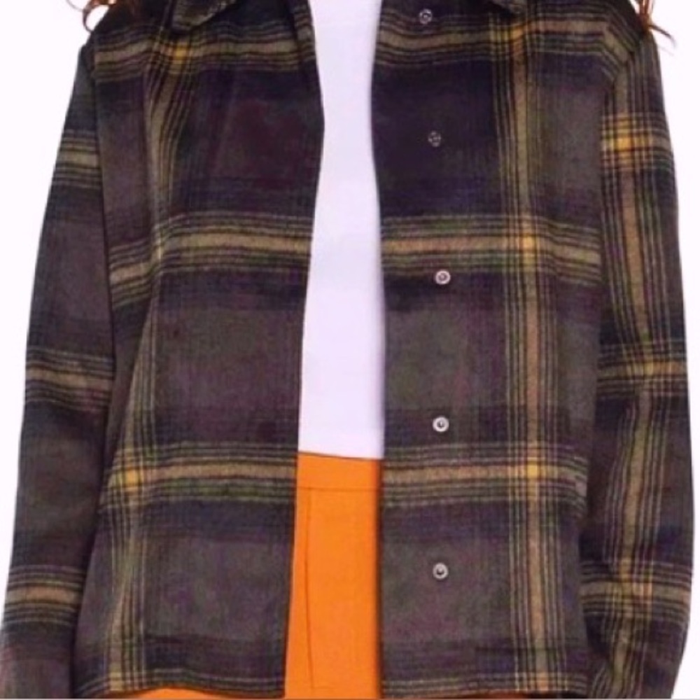 BANANA REPUBLIC PLAID FALL/SPRINGTIME JACKET